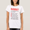 Fibromyalgia Warning Tees t-shirts by PamelaRiceHahn Fibromyalgia Warning Tees t-shirts
