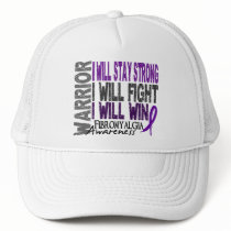 Fibromyalgia Warrior Trucker Hat