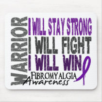Fibromyalgia Warrior Mouse Pad