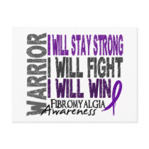 Fibromyalgia Warrior Postcards