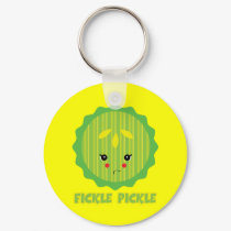 fickle pickle keychains by doonidesigns fickle pickle keychains