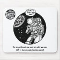 FICTS "Biscuit in Space" Mousepad by hokusbloke FICTS "Biscuit in Space" Mousepad