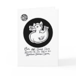 FICTS "Death Duck" Birthday Card