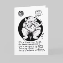 FICTS "Gerald" Birthday Card