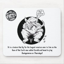 FICTS "Gerald" Mousepad by hokusbloke FICTS "Gerald" Mousepad