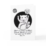 FICTS "Hamster Savings" Birthday Card
