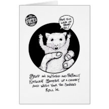 FICTS "Hamster Savings" Birthday Card