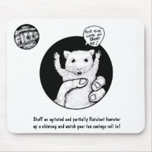 FICTS "Hamster Savings" Mousepad