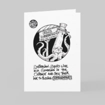 FICTS "Squid Ink" Birthday Card