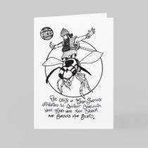 FICTS "Wasp-Surfing" Birthday Card