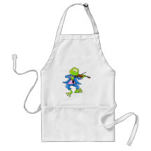 Fiddle Frog Apron