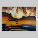 Fiddle Greeting Card cards