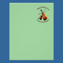 Fiddle Letterhead - Teach Old Time letterhead