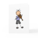 Fiddle Stick Figure Card