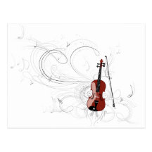 Fiddle Symphony Postcards