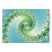 Fiddlehead - Fractal art Card