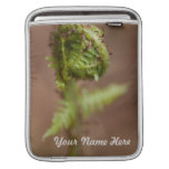 Fiddlehead Macro; Customizable iPad Sleeves