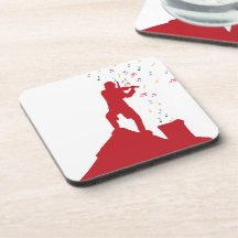 Fiddler  beverage coaster