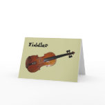 Fiddler Greeting Cards