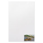Fiddler crab on beach on sand customized stationery