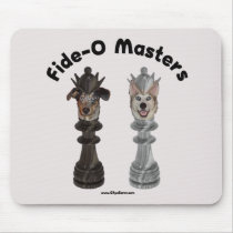 Fide-O Masters Chess Dogs Mousepad