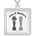 Fide-O Masters Chess Dogs Necklaces