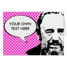 Fidel Castro Greeting Card