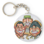 fidel castro,hugo chavez, evo morales keychains