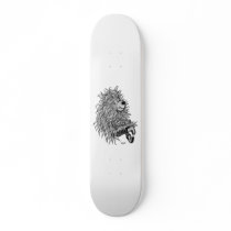 Fidel the small Wuschel Skateboard