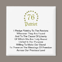 Fidelity Pledge magnets