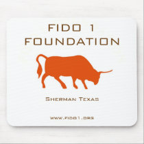 FIDO 1 FOUNDATION MOUSE PAD mousepads