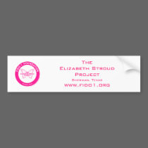 FIDO ELIZABETH, TheElizabeth StroudProject, She... bumper stickers