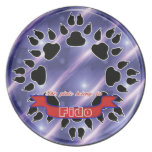 fido pet dish dinner plate