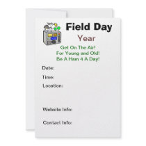 Field Day Ham Radio Invitations - Customize It!