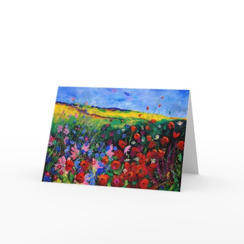 field flowers 68 card
