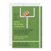 Field Goal - Party Invitation