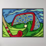 Field Hockey Art Posters