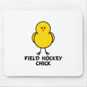 Field Hockey Chick mousepads by chicktshirts8 Field Hockey Chick mousepads