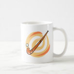 Field Hockey orange logo Mugs