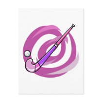 Field Hockey Postcard