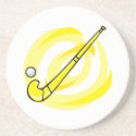 Field Hockey yellow logo