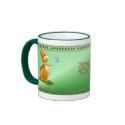 Field Mouse and Blue Butterfly cups mugs