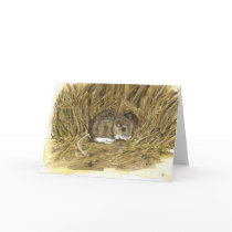Field Mouse Note Card