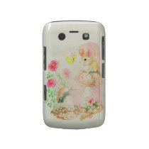 Field Mouse With Mushrooms & Butterfly Blackberry Bold Cases