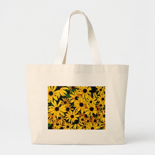 Field of Black-Eyed Susans Tote Bags