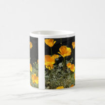 Field of CA Poppies Mug