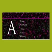 Field Of Cyclamen Business Card business cards