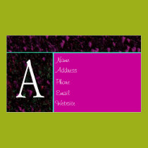 Field Of Cyclamen Business Card business cards