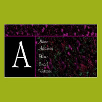 Field Of Cyclamen Business Card business cards