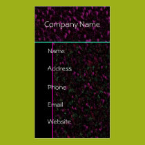 Field Of Cyclamen Business Card business cards